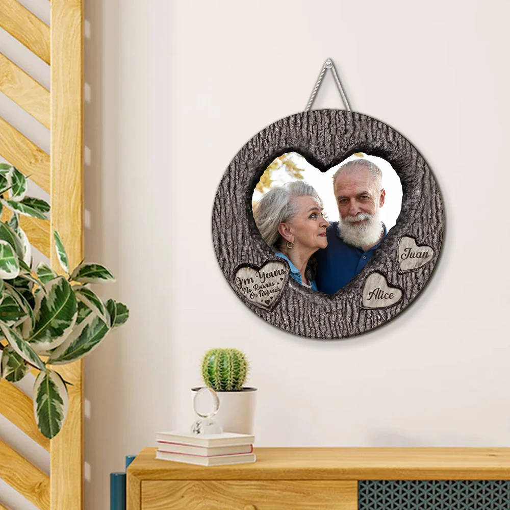 You And Me - Personalized Custom Wood Sign - Image 4