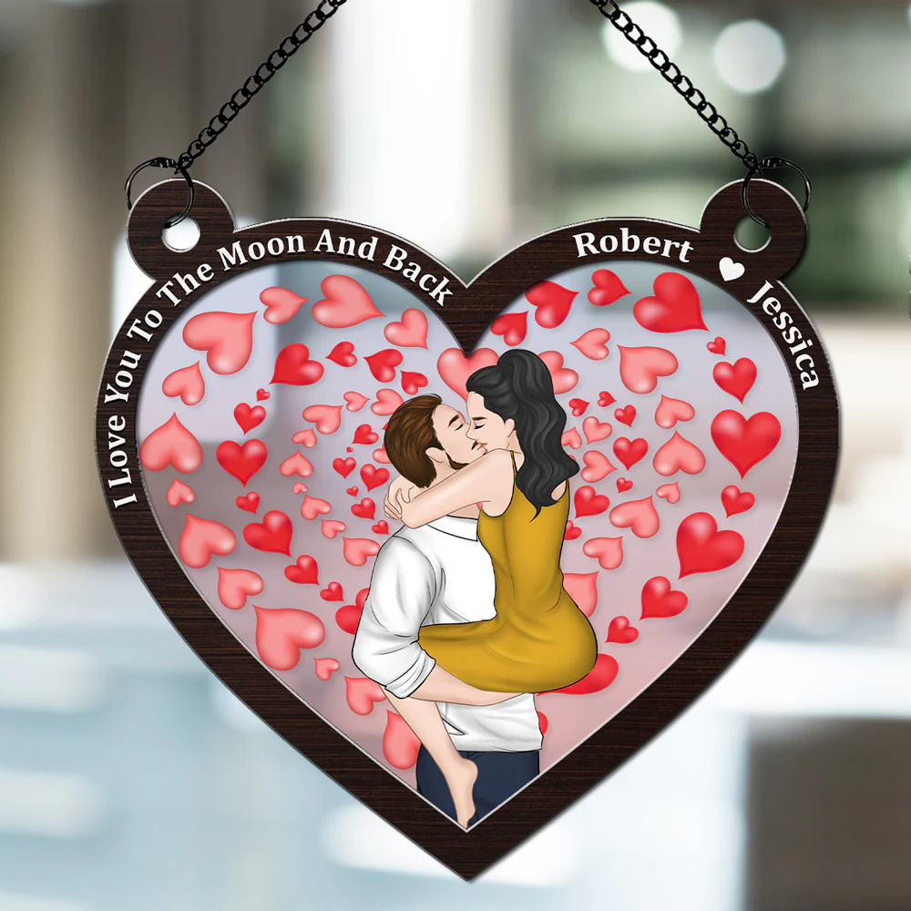 You And Me We Got This - Personalized Custom Suncatcher - Image 2