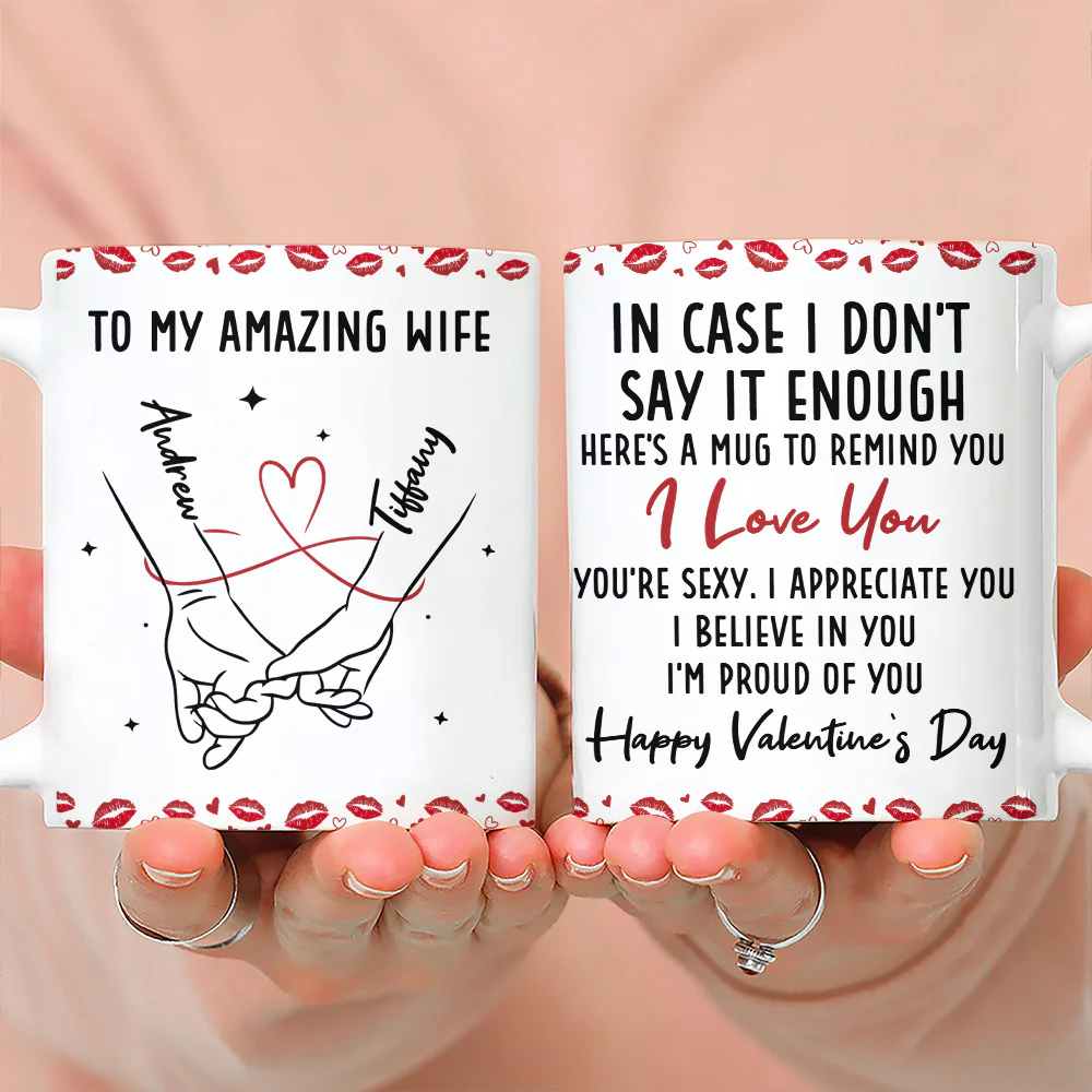 You And Me We Got This Valentine -  Personalized Custom Coffee Mug - Image 3