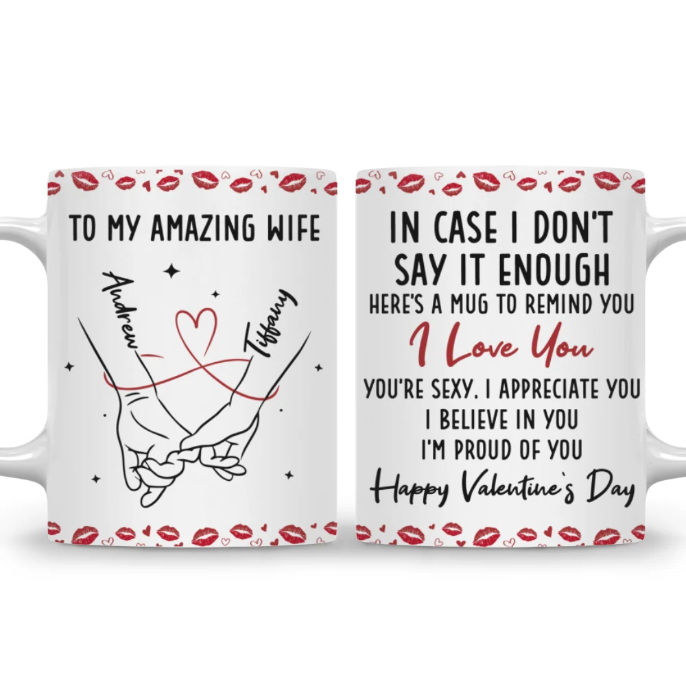 You And Me We Got This Valentine -  Personalized Custom Coffee Mug - Image 7