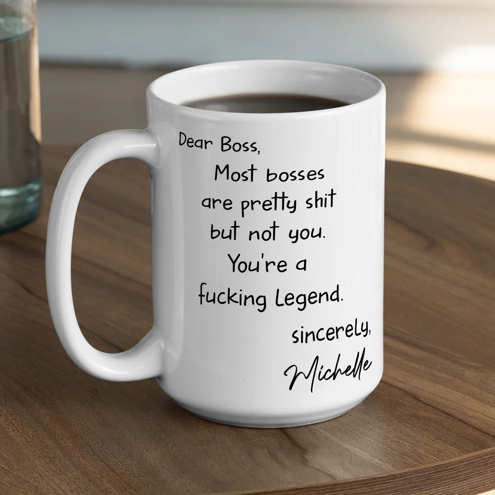 You Are A Legend - Personalized Custom Coffee Mug - Image 4