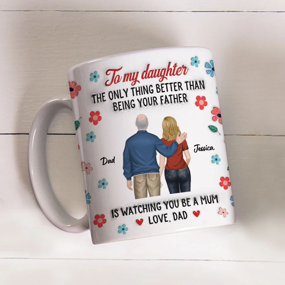 You Are An Amazing Mum - Personalized Custom 3D Inflated Effect Mug - Image 2