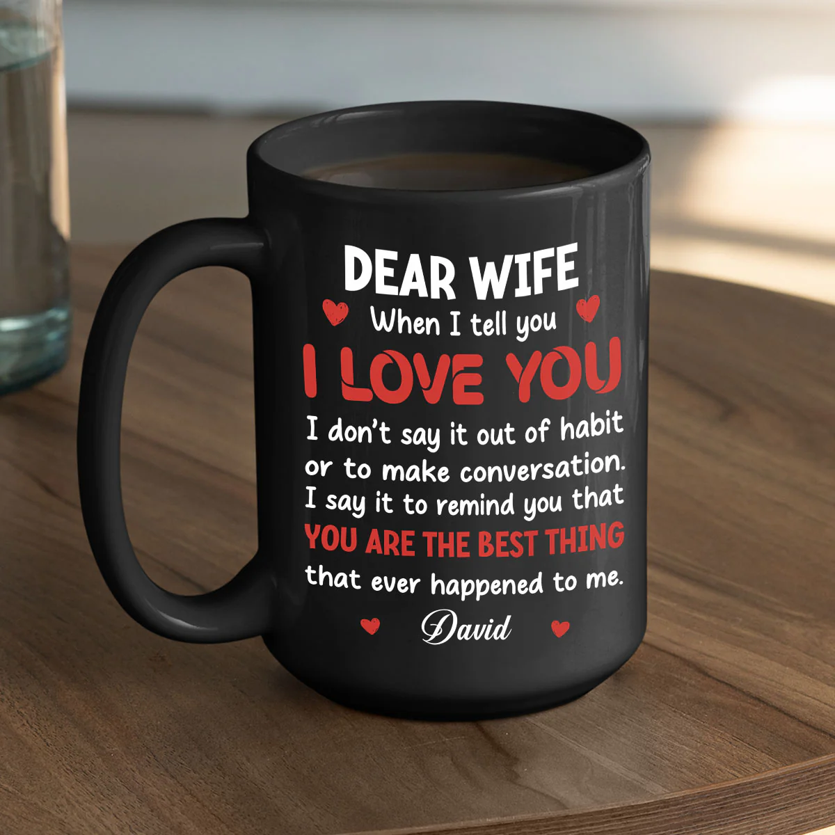 You Are Best Thing About Me - Personalized Custom Coffee Mug - Image 4