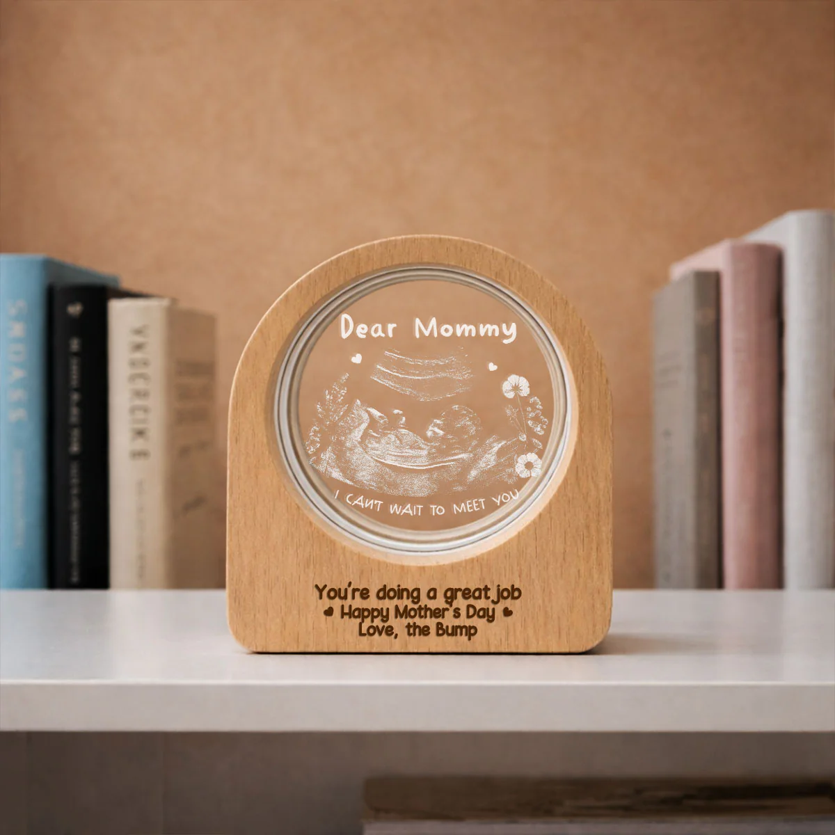 You Are Doing A Great Job - Personalized Custom 3D Crystal Photo Portrait LED - Image 4