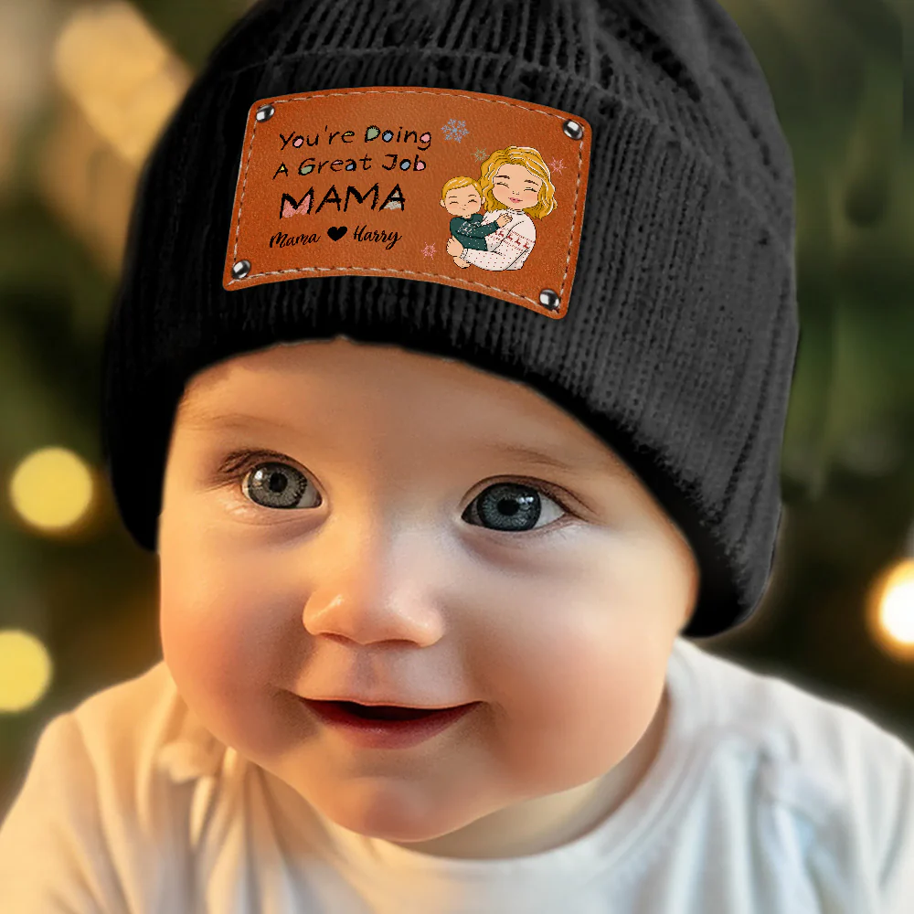You Are Doing A Great Job - Personalized Custom Beanie - Image 3
