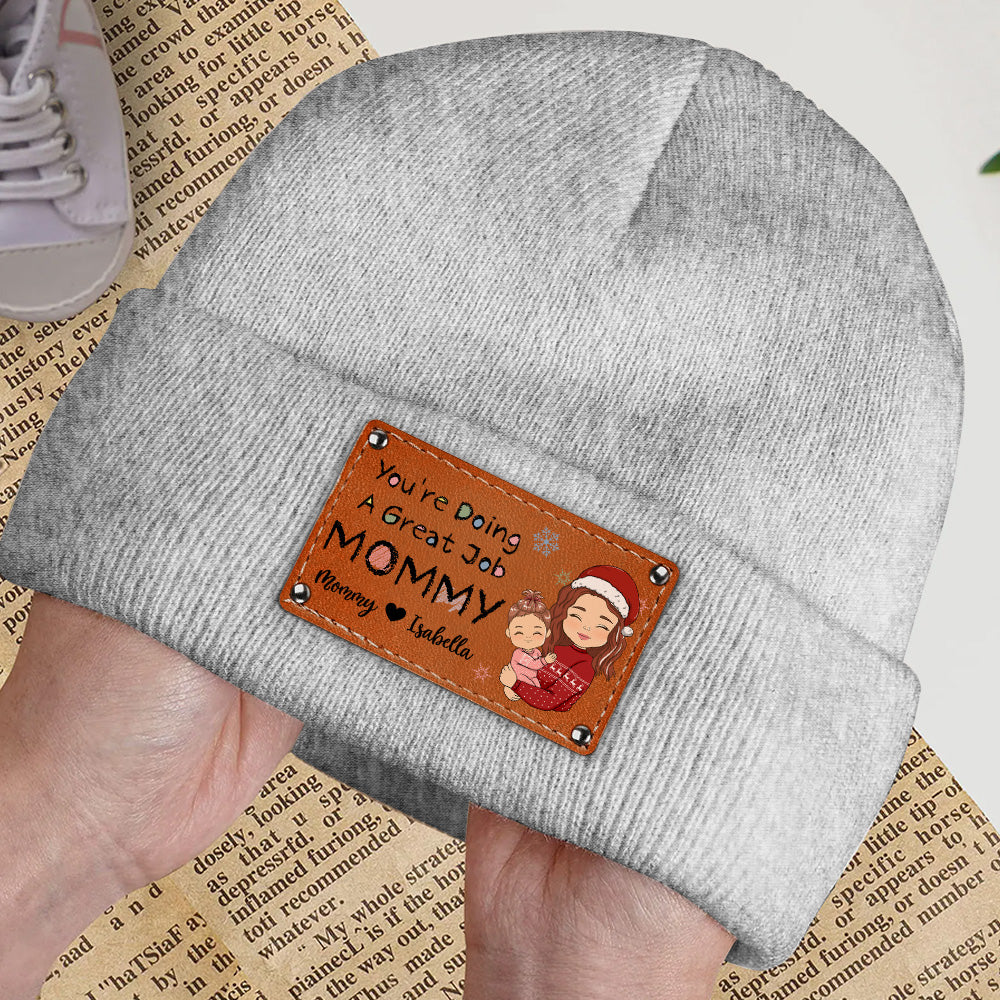 You Are Doing A Great Job - Personalized Custom Beanie - Image 4
