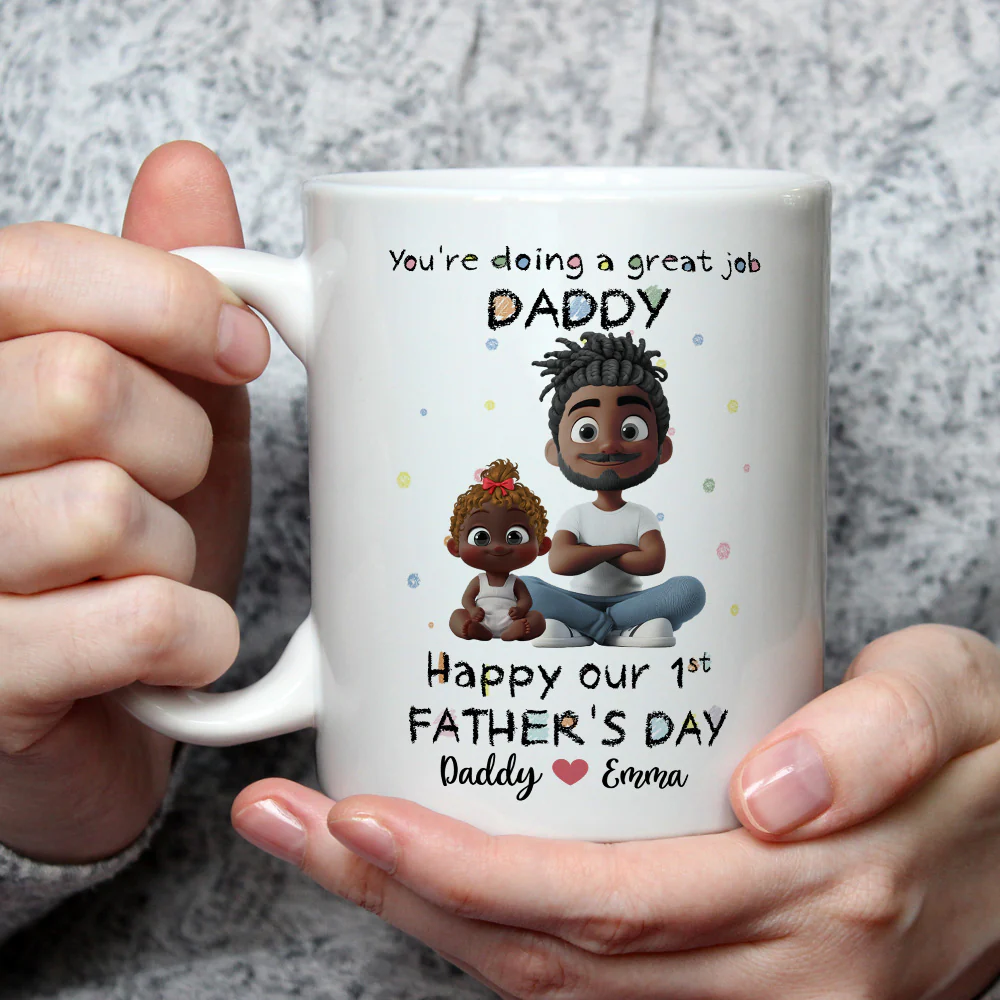 You Are Doing A Great Job - Personalized Custom Coffee Mug - Image 3