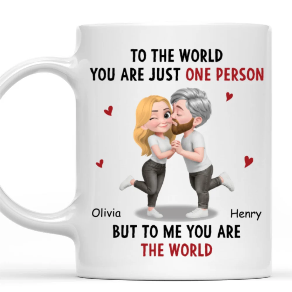 You Are Everything To Me - Personalized Custom Coffee Mug - Image 8