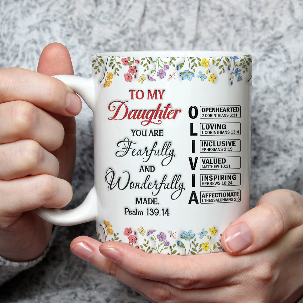 You Are Fearfully - Personalized Custom 3D Inflated Effect Mug - Image 3