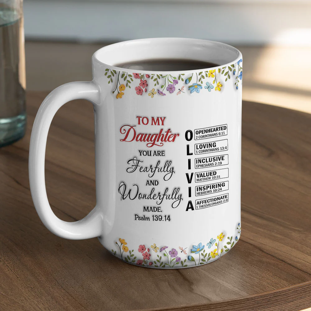 You Are Fearfully - Personalized Custom 3D Inflated Effect Mug - Image 5
