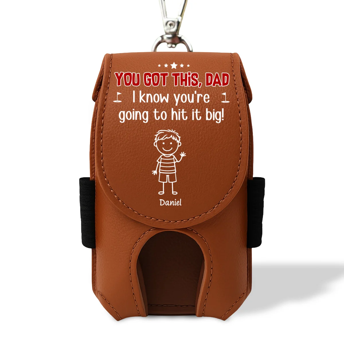 You Are Going To Hit It Big - Personalized Custom Golf Ball Bag - Image 7