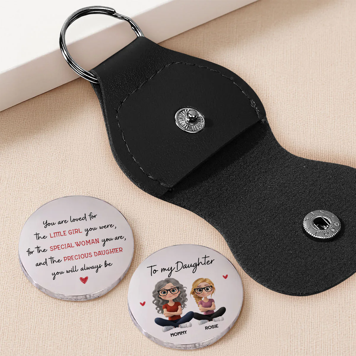 You Are Loved For - Personalized Custom Pocket Hug - Image 2
