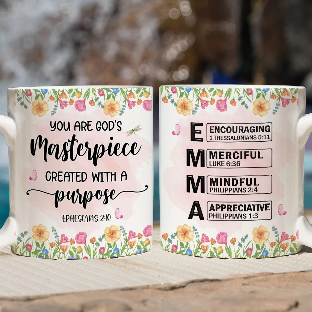 You Are Masterpiece - Personalized Custom Coffee Mug - Image 5