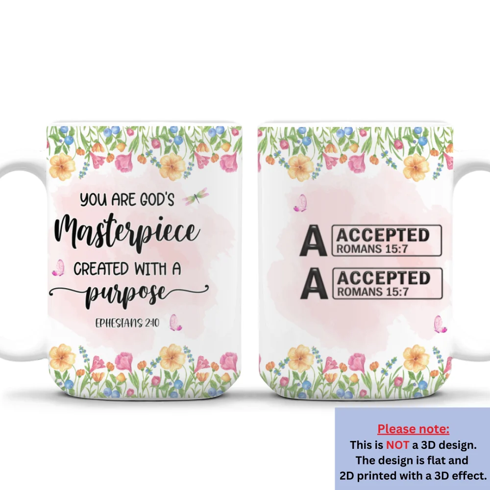 You Are Masterpiece - Personalized Custom Coffee Mug - Image 9