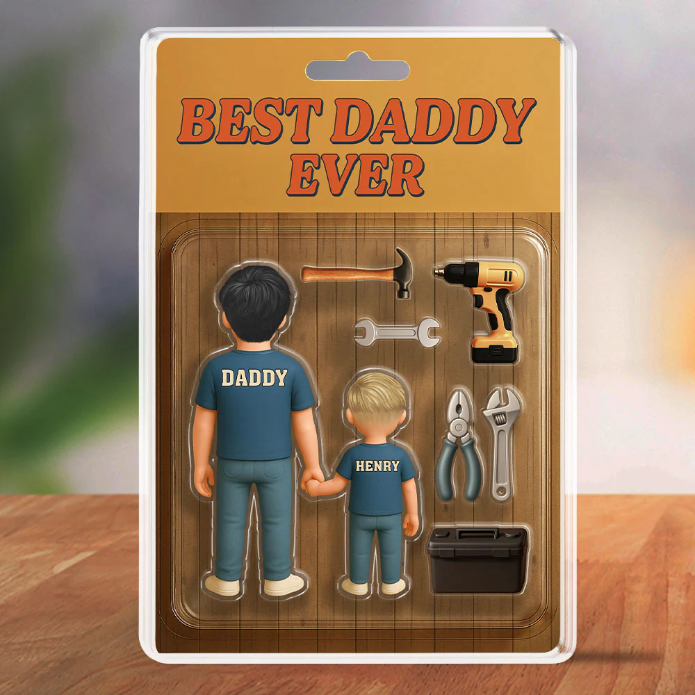 You Are My Best Dad - Personalized Custom Acrylic Plaque - Image 6