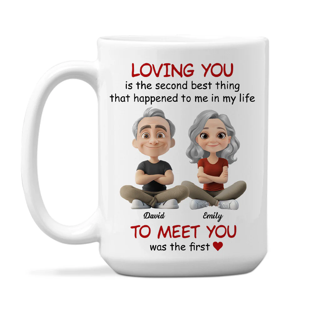You Are My Best Thing - Personalized Custom Coffee Mug - Image 2