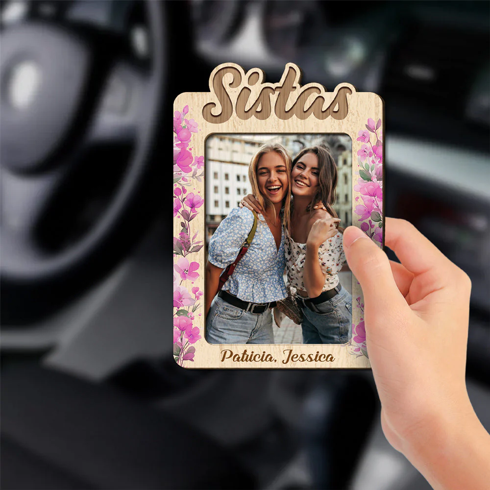 You Are My Bestie - Personalized Custom Car Visor Clip - Image 6