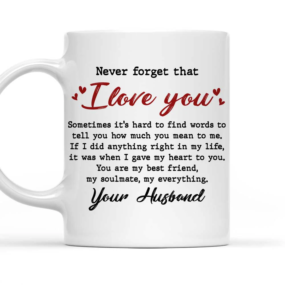 You Are My Everything - Personalized Custom Coffee Mug