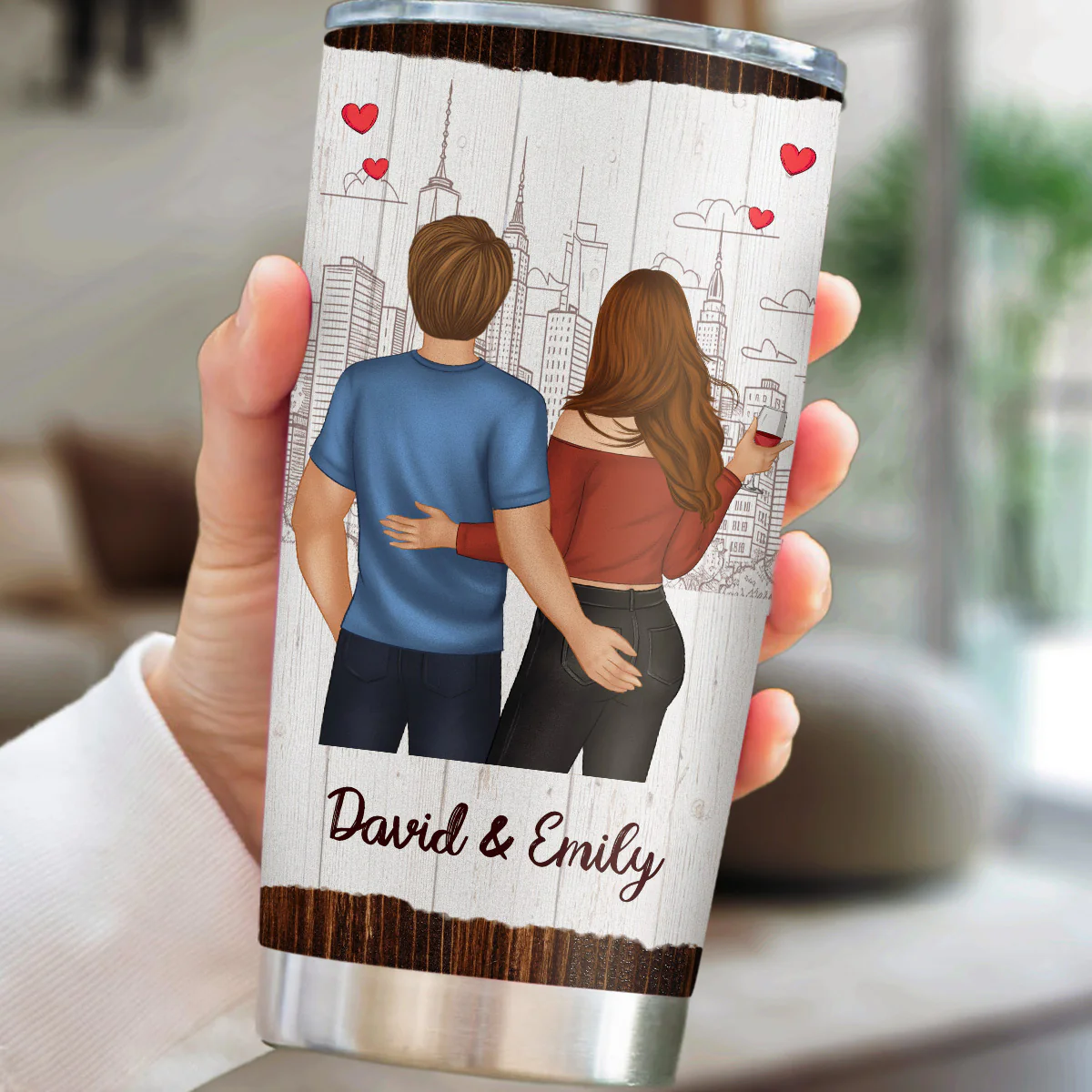 You Are My Favorite - Personalized Custom Tumbler - Image 3