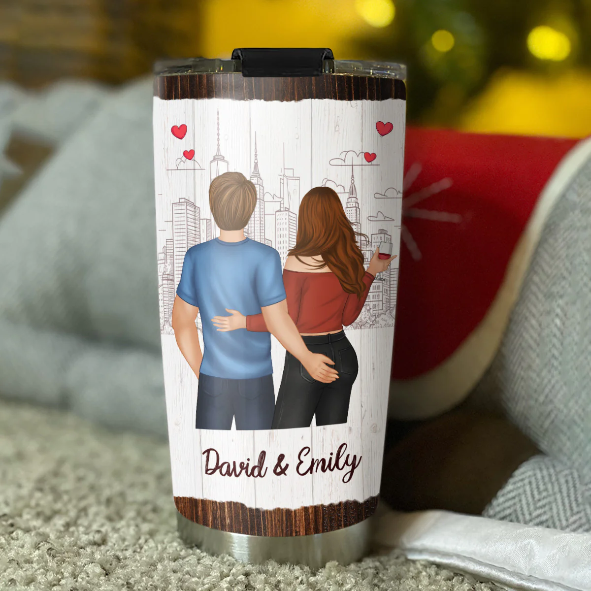 You Are My Favorite - Personalized Custom Tumbler - Image 5