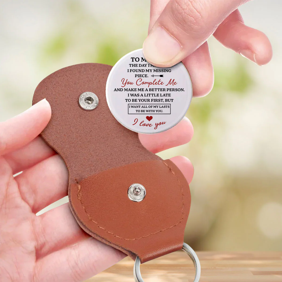 You Are My Forever Love - Personalized Custom Pocket Hug - Image 3