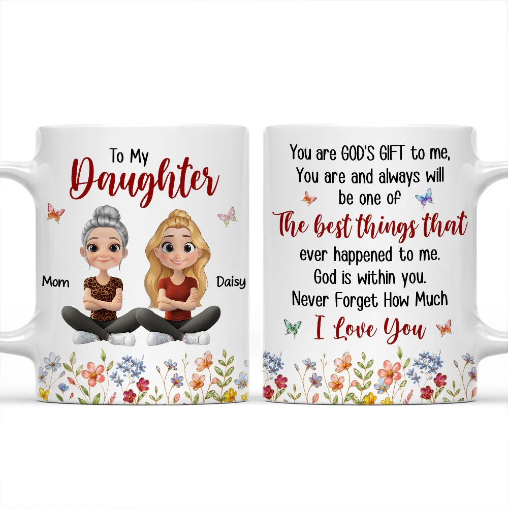 You Are My Happiness - Personalized Custom Coffee Mug