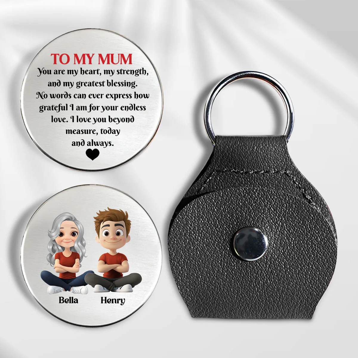 You Are My Heart - Personalized Custom Pocket Hug - Image 2