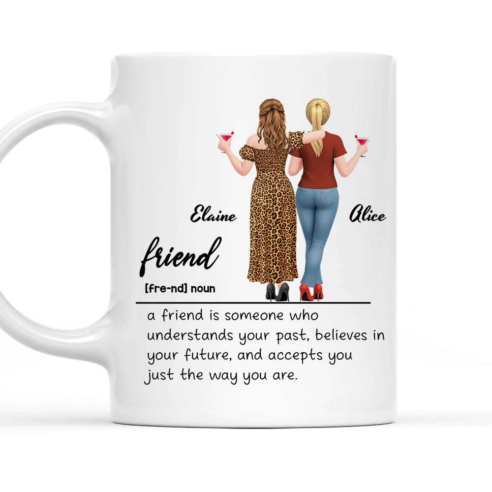 You Are My Kind Of Friend - Personalized Custom Coffee Mug