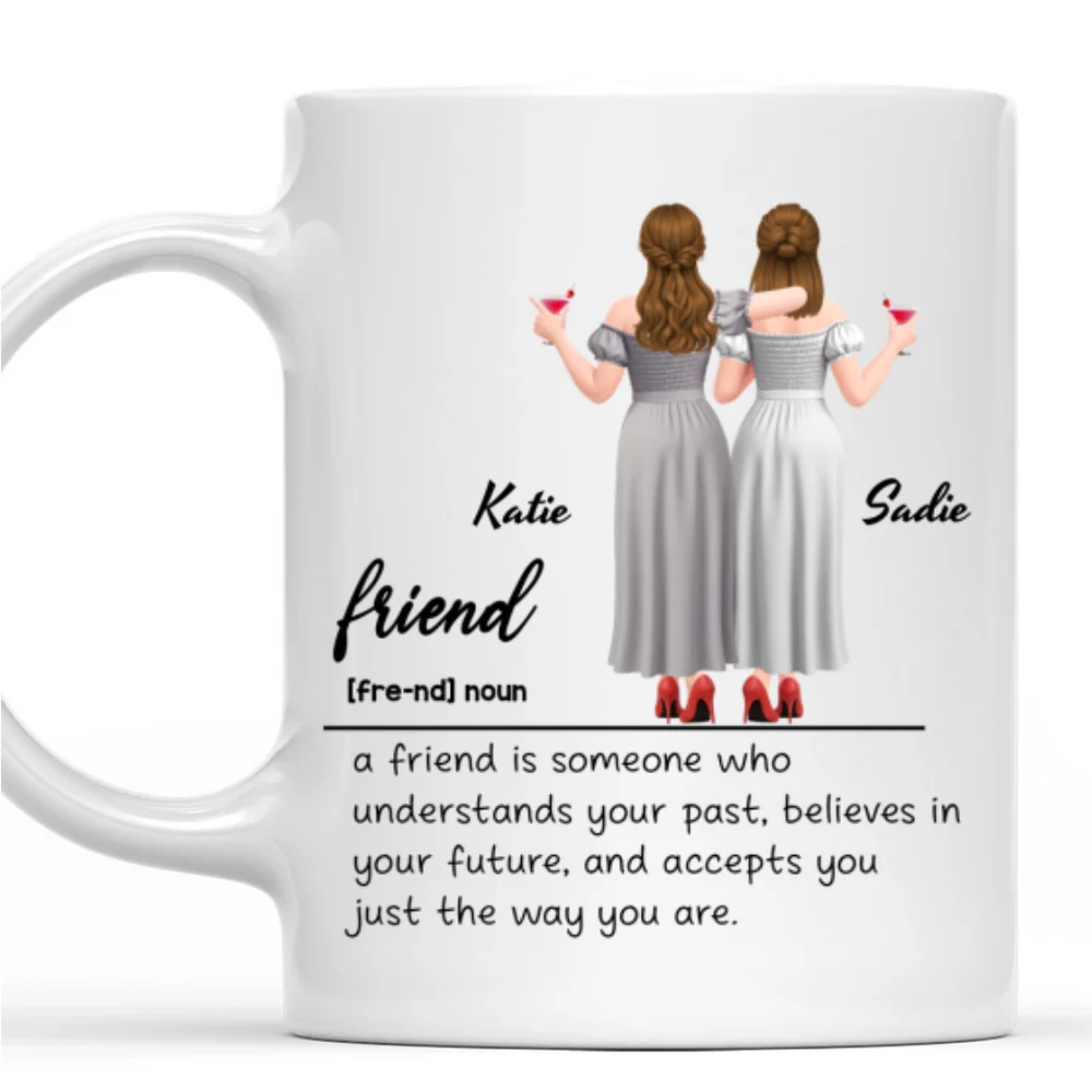 You Are My Kind Of Friend - Personalized Custom Coffee Mug - Image 8