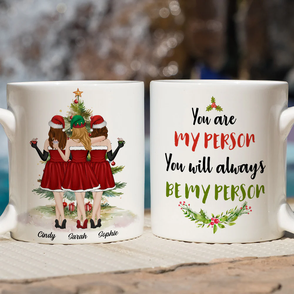 You Are My Person - Personalized Custom Coffee Mug - Image 2