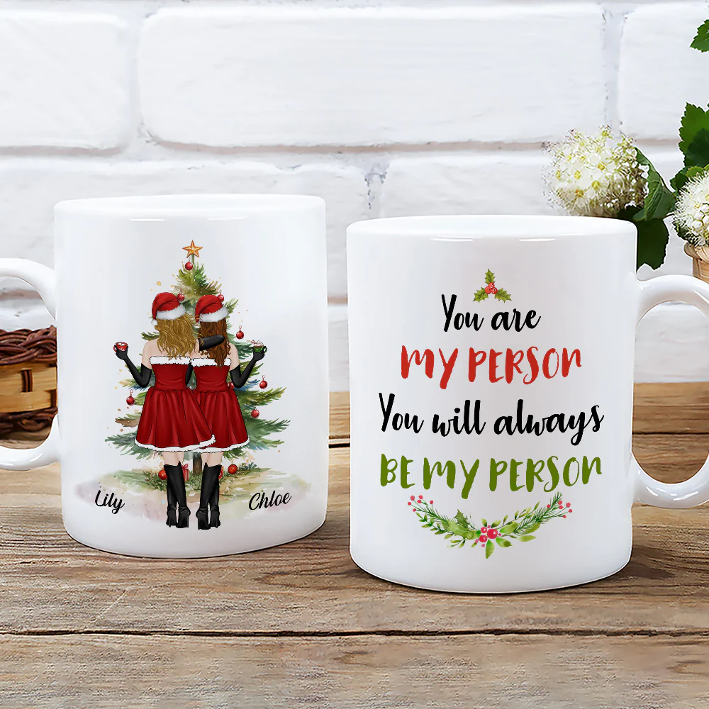 You Are My Person - Personalized Custom Coffee Mug - Image 3