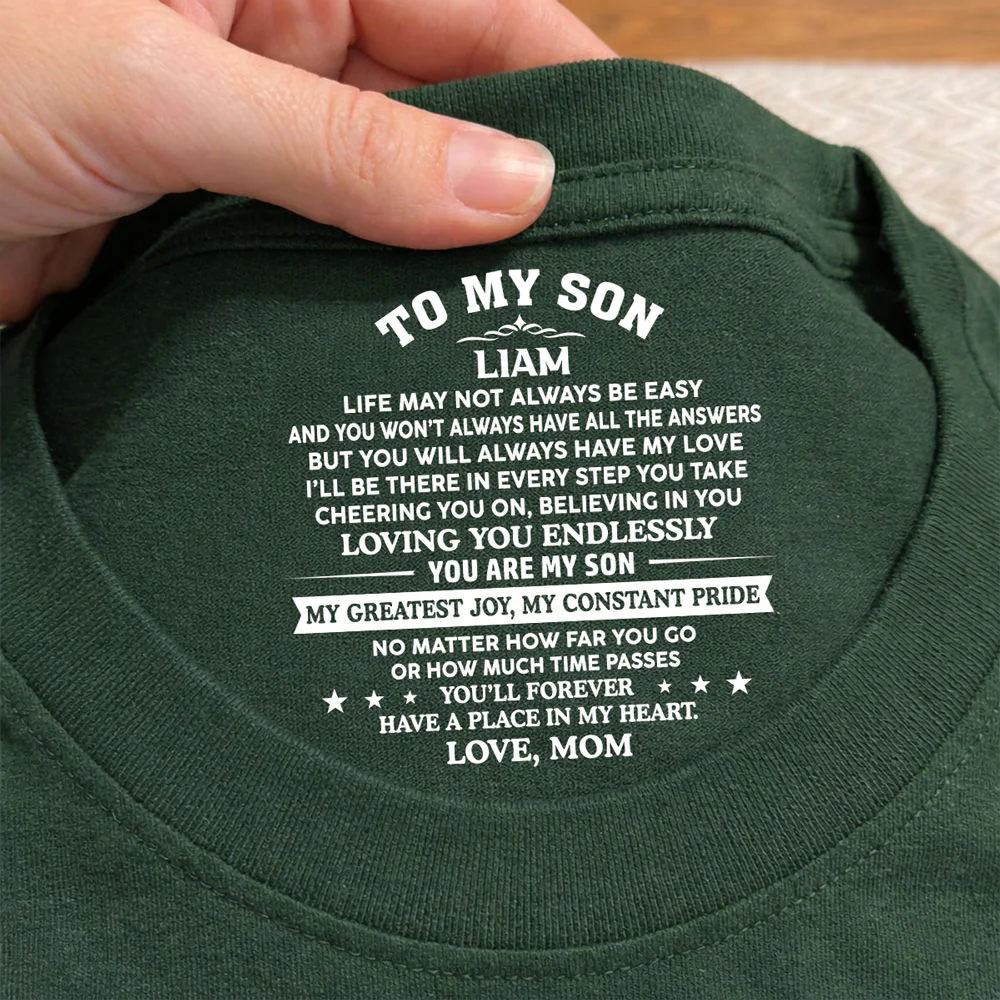 You Are My Pride - Personalized Custom Inside Neck Print T-Shirt - Image 2