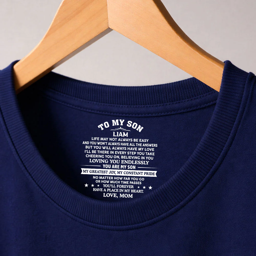 You Are My Pride - Personalized Custom Inside Neck Print T-Shirt - Image 3