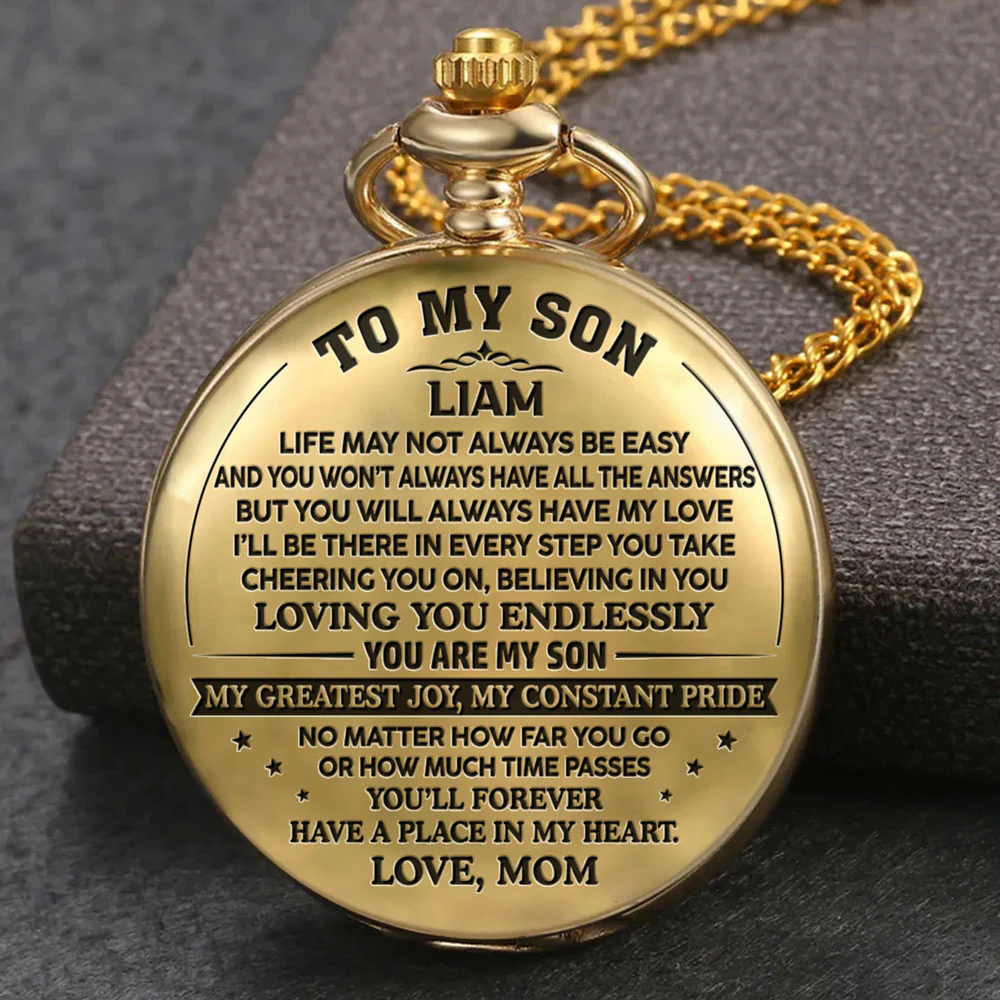 You Are My Pride - Personalized Custom Pocket Watch