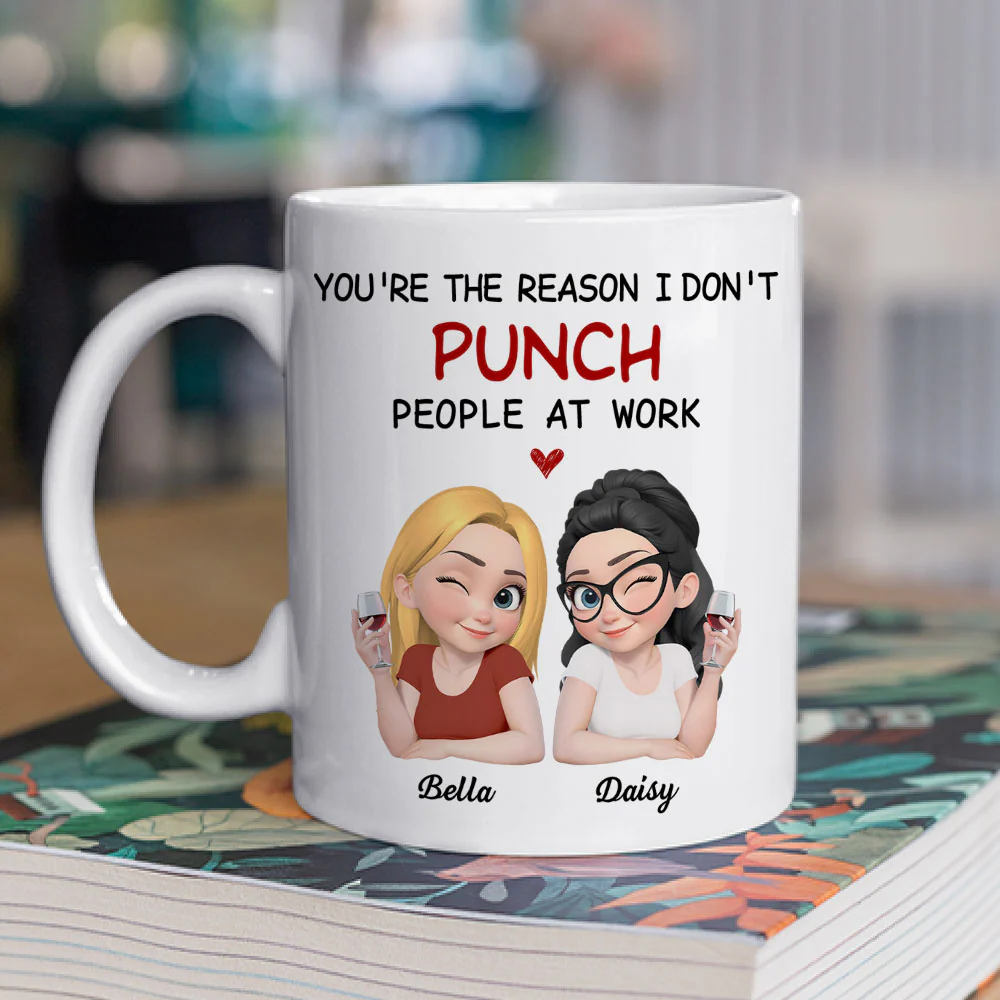 You Are My Reason - Personalized Custom Coffee Mug  - Image 2