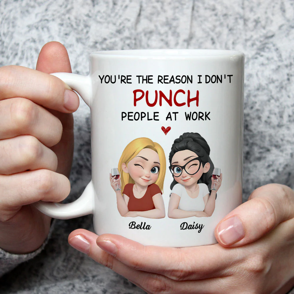 You Are My Reason - Personalized Custom Coffee Mug  - Image 3