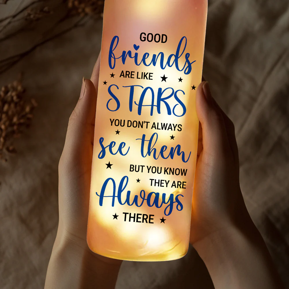 You Are My Shooting Star - Personalized Custom Bottle Lamp - Image 2