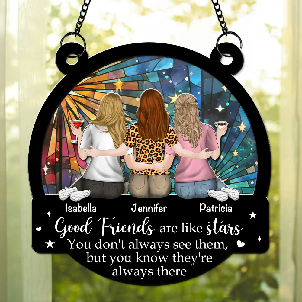 You Are My Shooting Star - Personalized Custom Suncatcher - Image 3