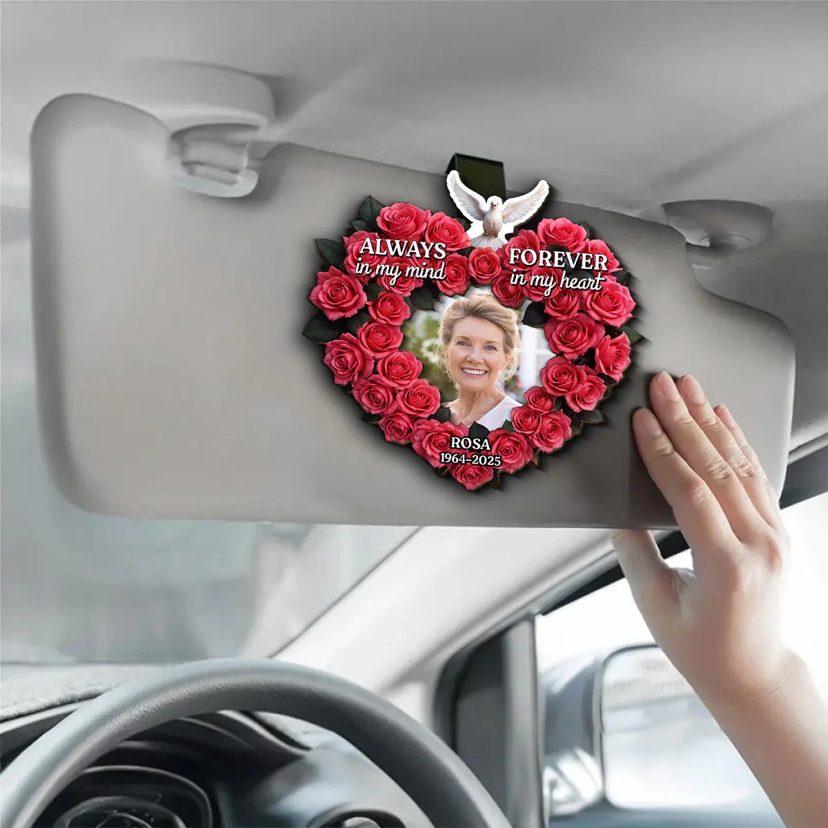 You Are My Soul - Personalized Custom Car Visor Clip - Image 3