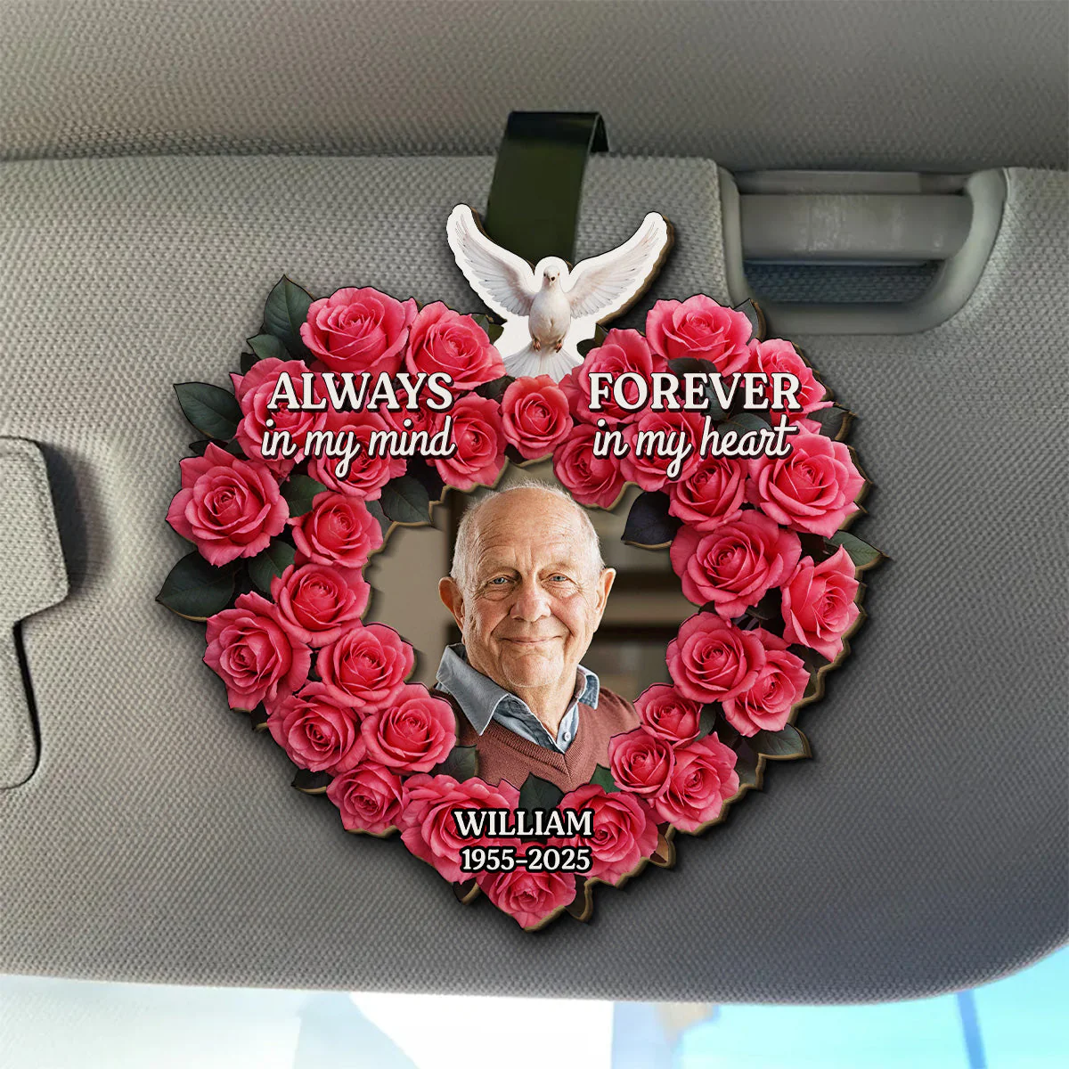 You Are My Soul - Personalized Custom Car Visor Clip - Image 4