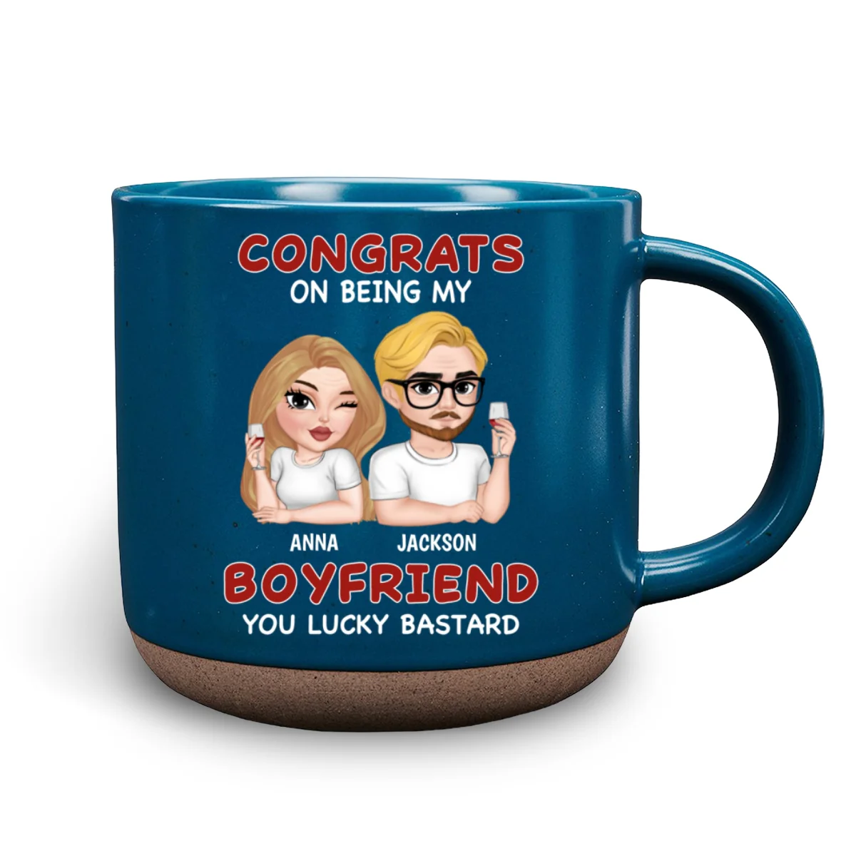 You Are My Soul - Personalized Custom Pottery Mug - Image 7