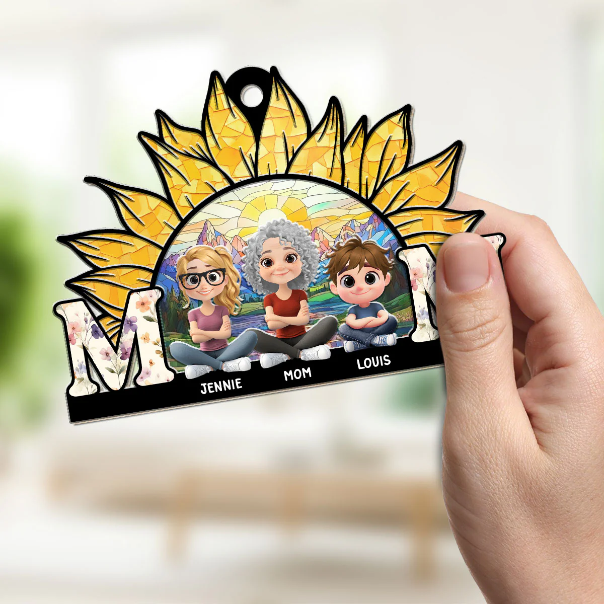 You Are My Sunshine - Personalized Custom Suncatcher - Image 2