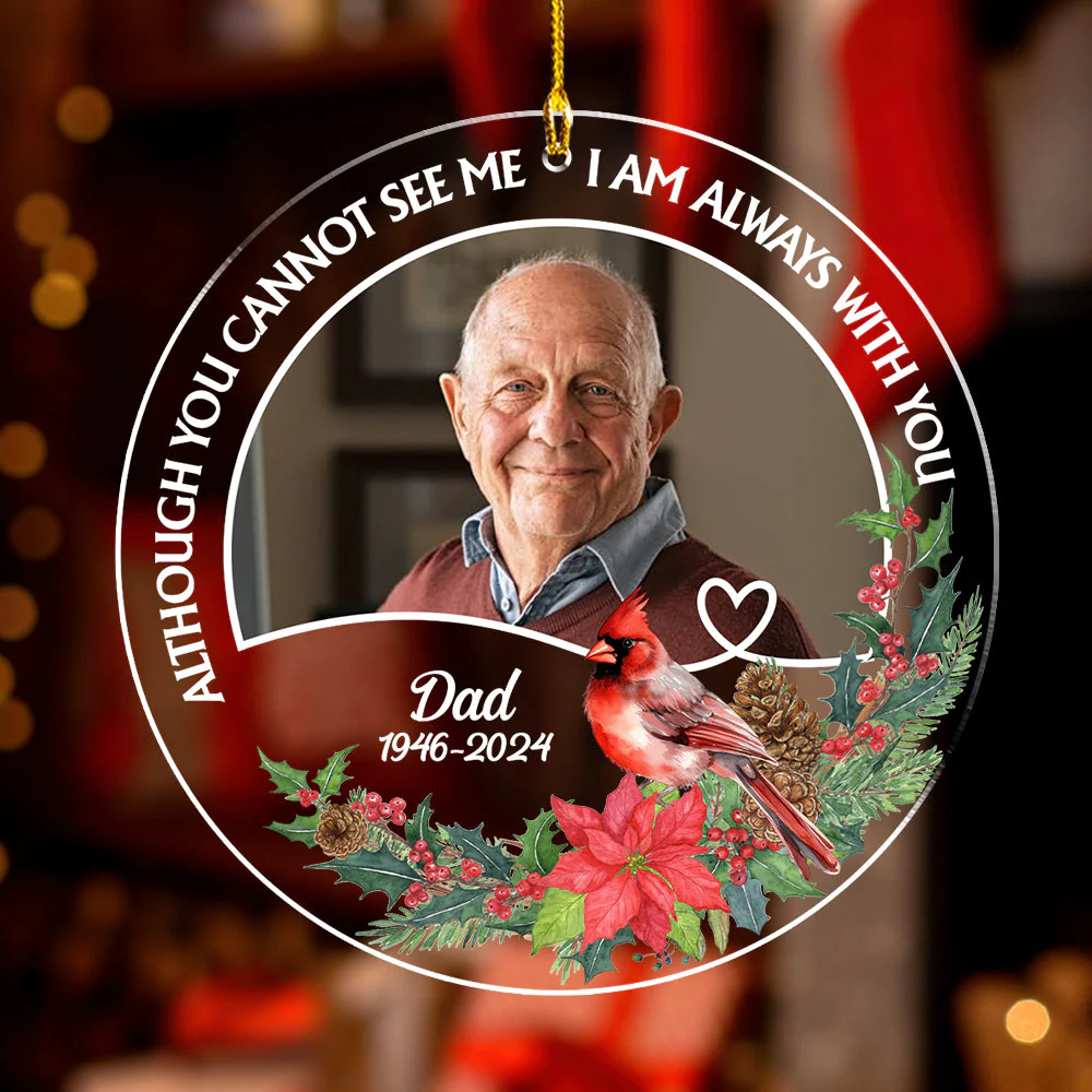 You Are Not Missed - Personalized Custom Acrylic Ornament - Image 2