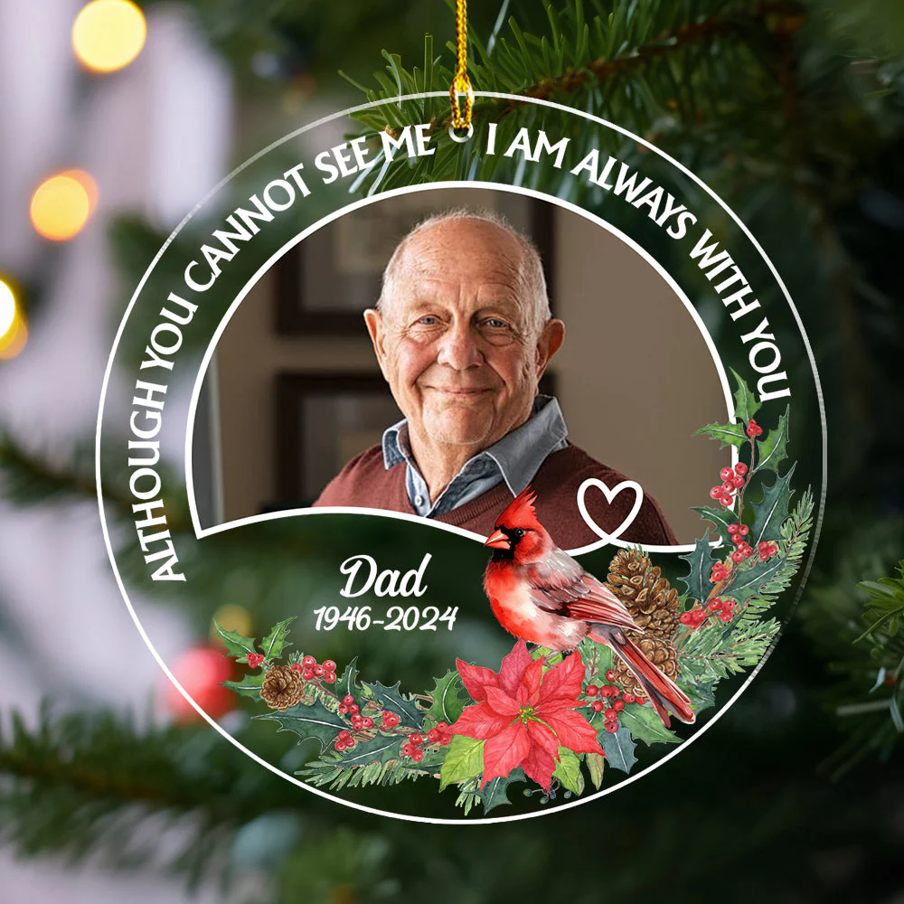 You Are Not Missed - Personalized Custom Acrylic Ornament - Image 4