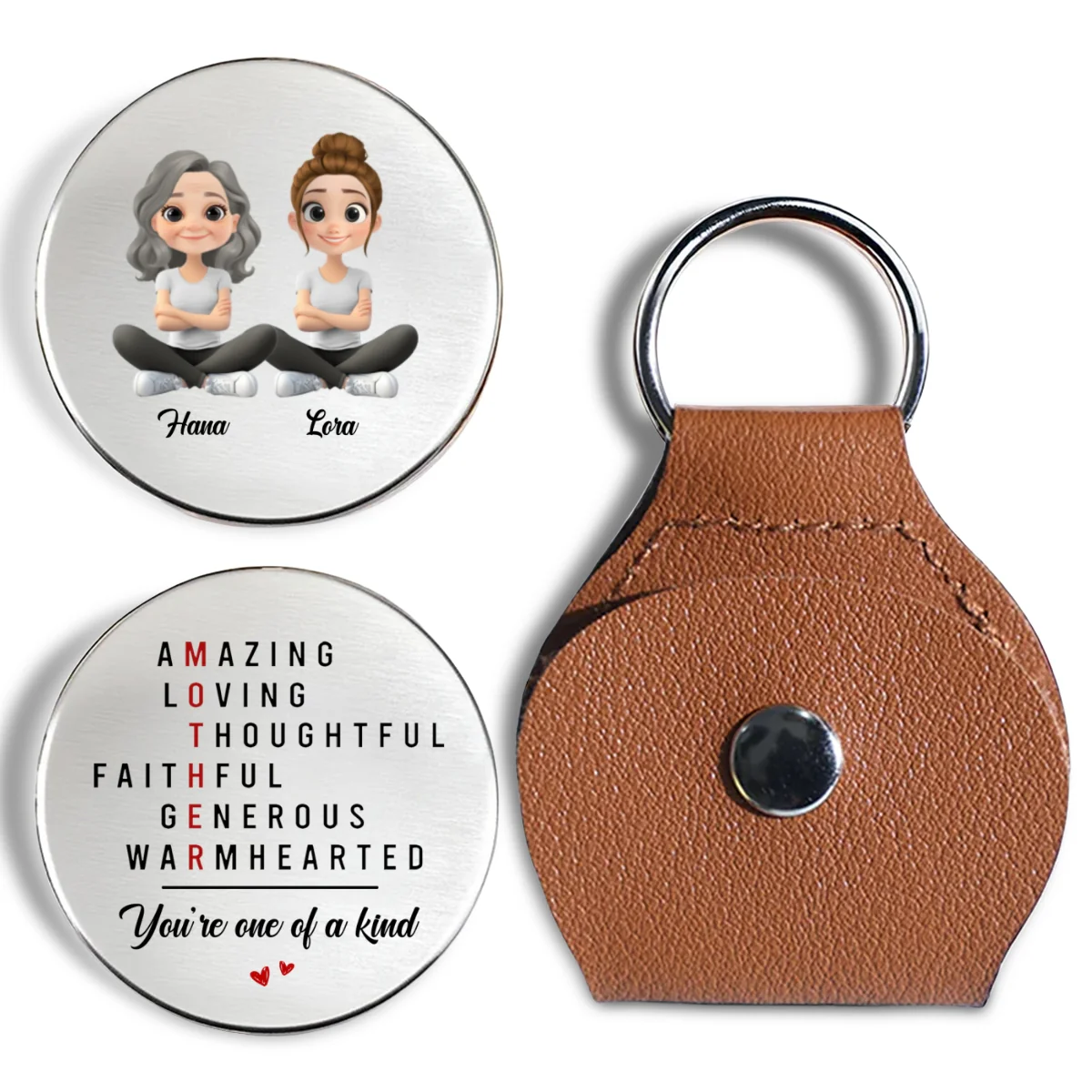 You Are One Of A Kind - Personalized Custom Pocket Hug - Image 6