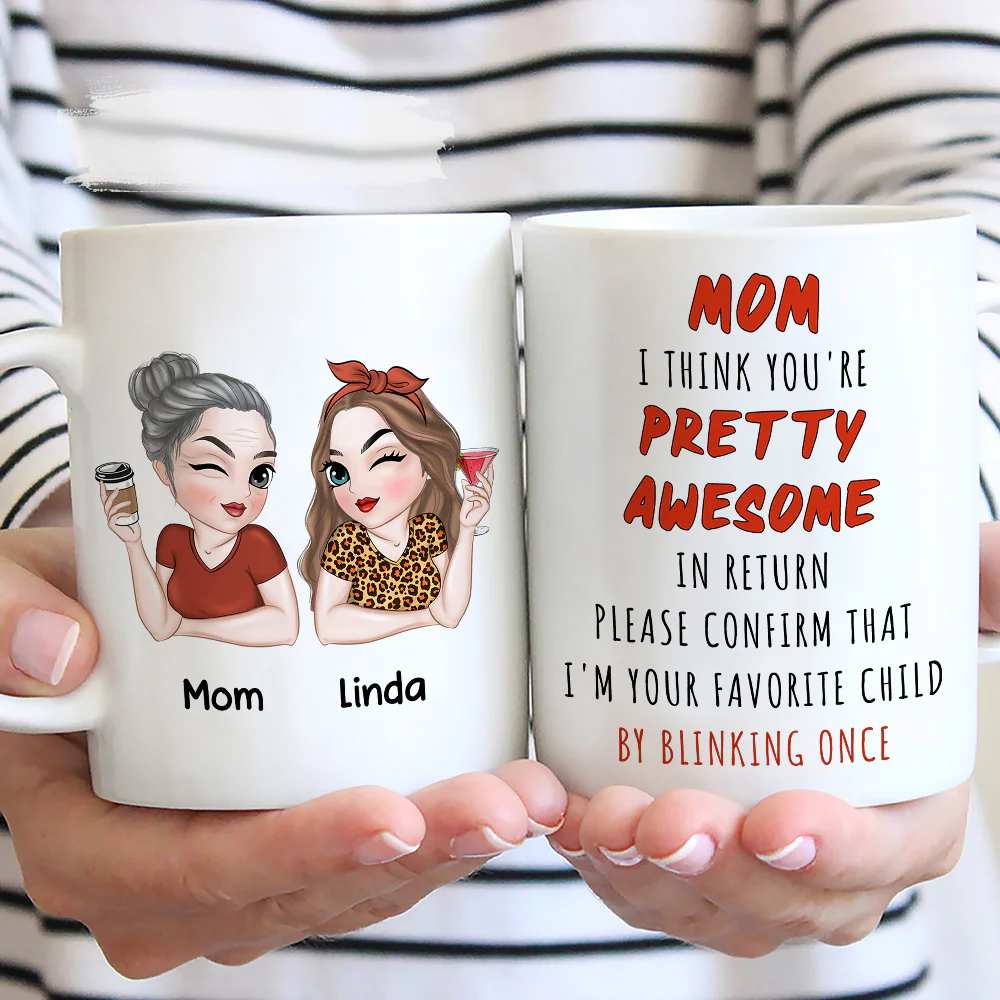 You Are Pretty Awesome - Personalized Custom Coffee Mug - Image 2