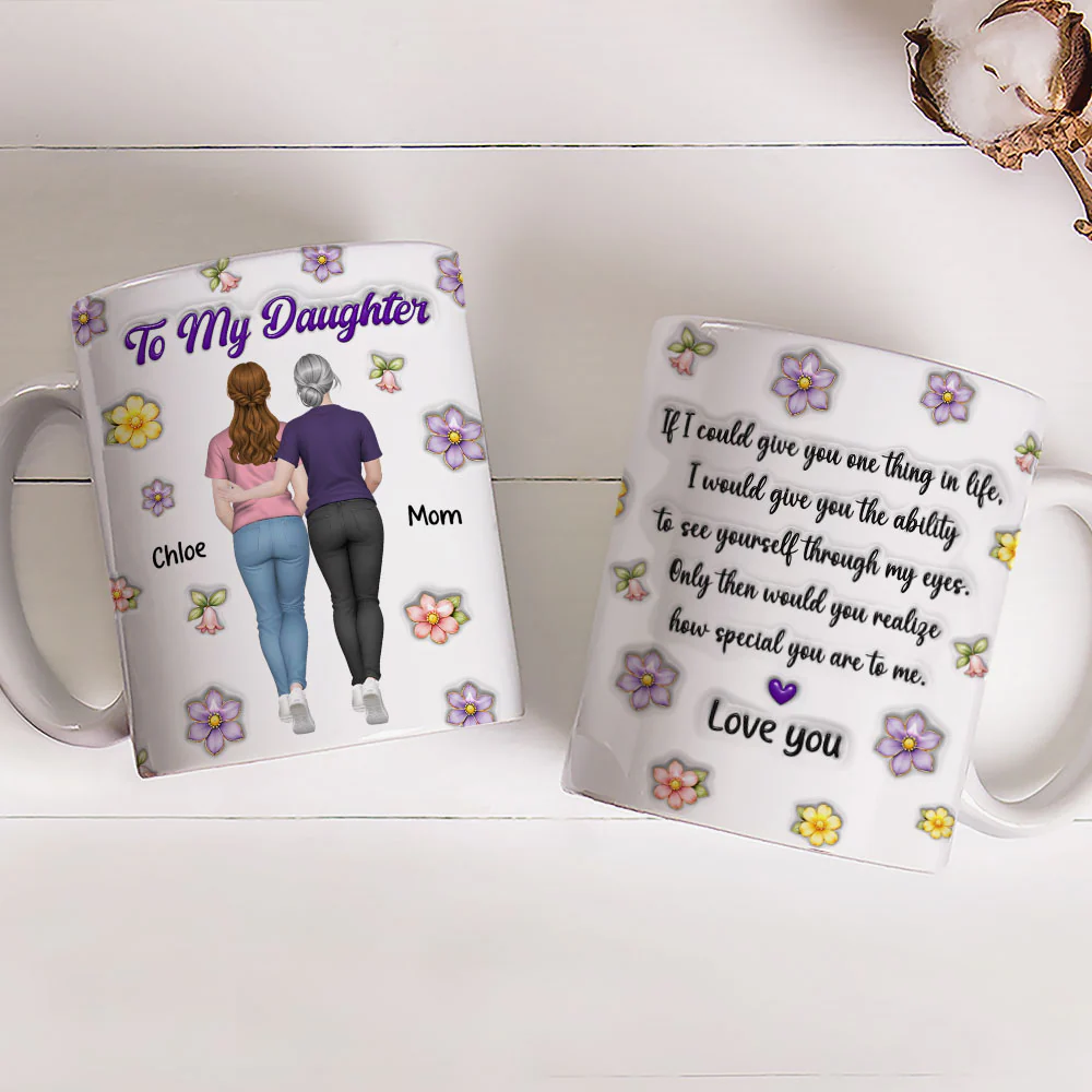 You Are Really Special To Me - Personalized Custom Mug - Image 5
