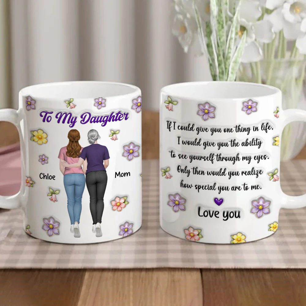 You Are Really Special To Me - Personalized Custom Mug - Image 6
