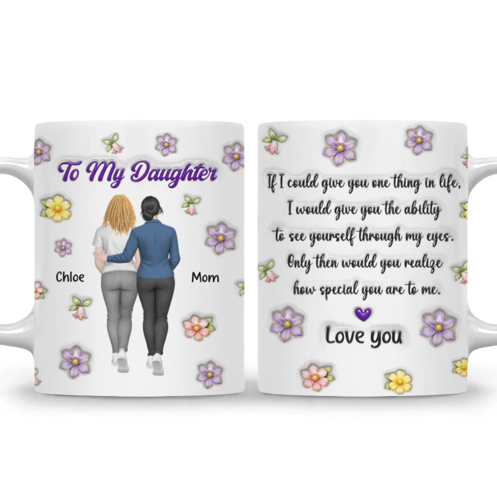 You Are Really Special To Me - Personalized Custom Mug - Image 8