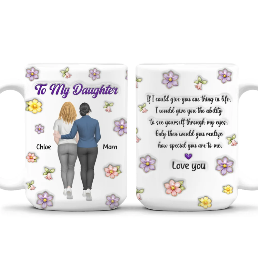 You Are Really Special To Me - Personalized Custom Mug - Image 9